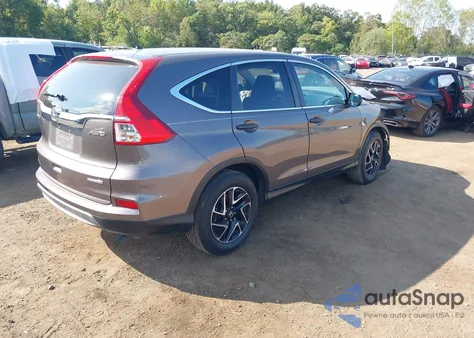 2016 Honda Cr-V Se from USA, damaged, VIN 2HKRM4H40GH667318